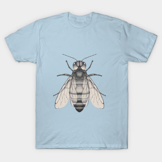 Bee pencil drawing T-Shirt by Bwiselizzy